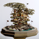 Illustration for article titled Artist transforms bonsai trees and empty cans into insane Lilliputian cities